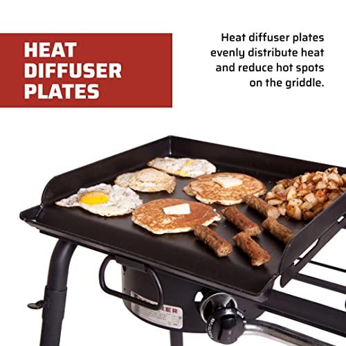 Camp Chef Camp Chef 1-Burner Griddle - Professional Flat Top Griddle Cooking Systems - Outdoor Cooking Equipment - Fits 14\" Cooking Systems