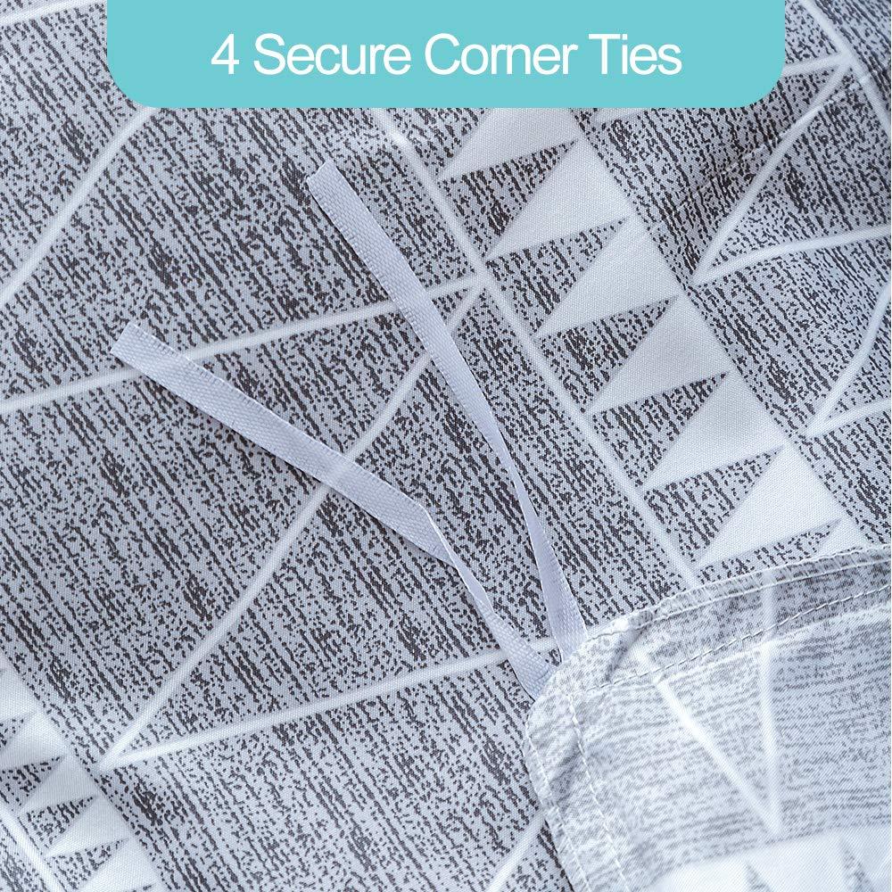 Lekesky Lekesky Duvet Cover California King, 3pc Ultra Soft Microfiber Breathable Bedding, Cal King Duvet Cover Set with Zipper Ties (1 Duvet Cover 104x98 +2 Pillow Cases)