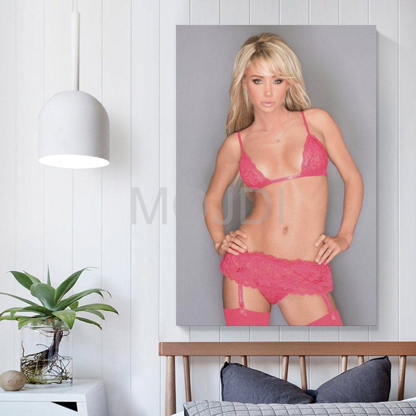MOJDI MOJDI Sexy Sara Jean Underwood Poster (9) Canvas Painting Wall Art Poster for Bedroom Living Room Decor 20x30inch(50x75cm) Unframe-style