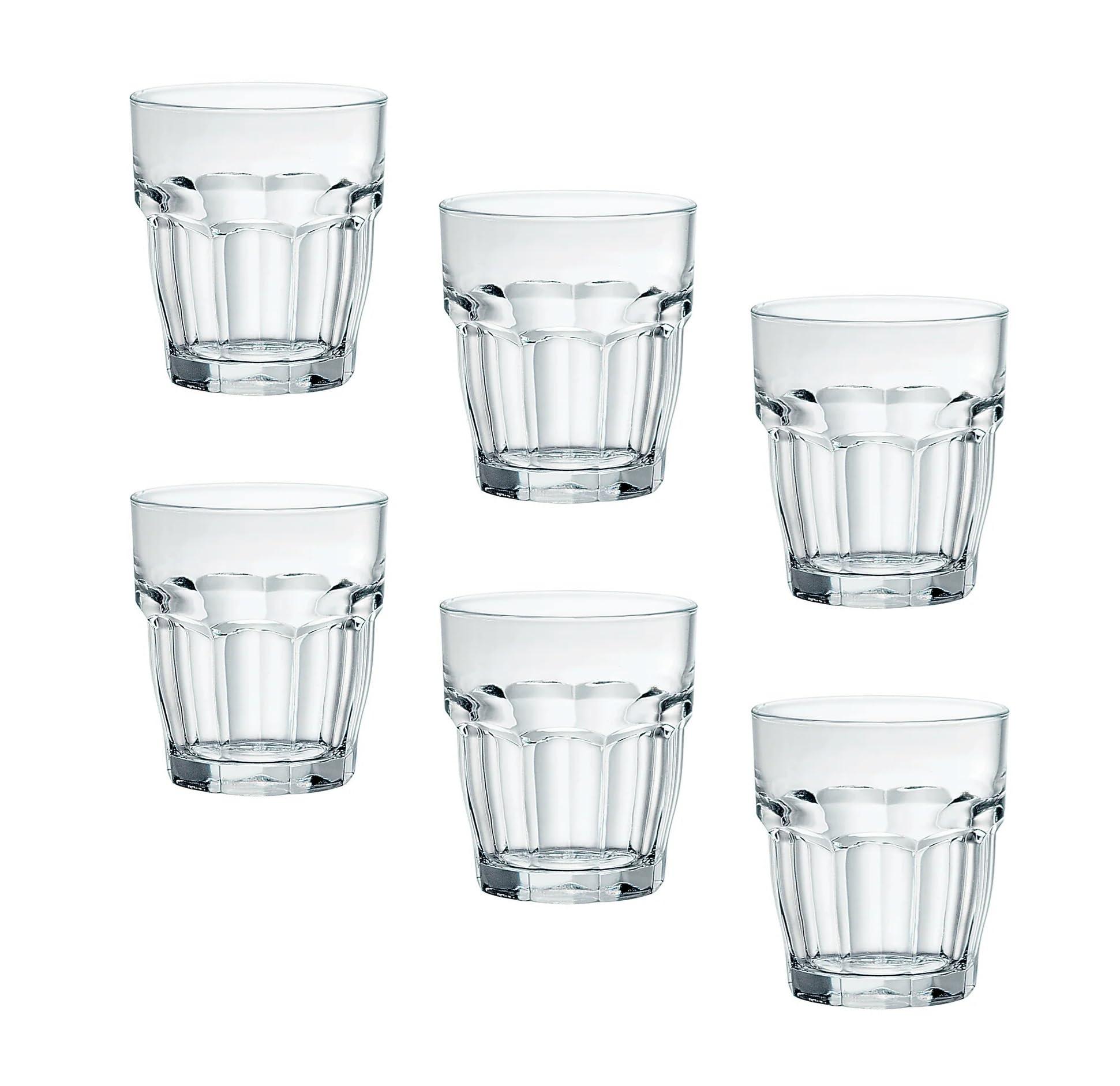 Bormioli Rocco Bormioli Rocco Rock Bar Stackable Rocks Glasses, Set of 6, 9 1/4oz.