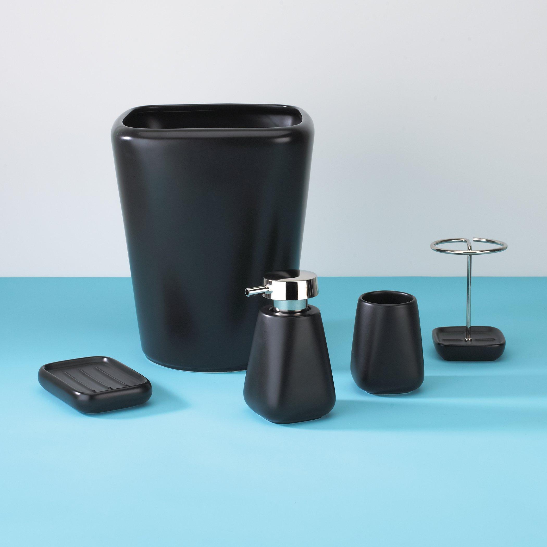 Umbra Umbra Kona Ceramic Toothbrush Holder, Black