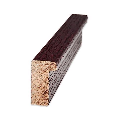 ArtToFrames ArtToFrames 21x36 inch Cherry Stain on Red Oak Wood Picture Frame, 2WOM0066-81784-YCHY-21x36