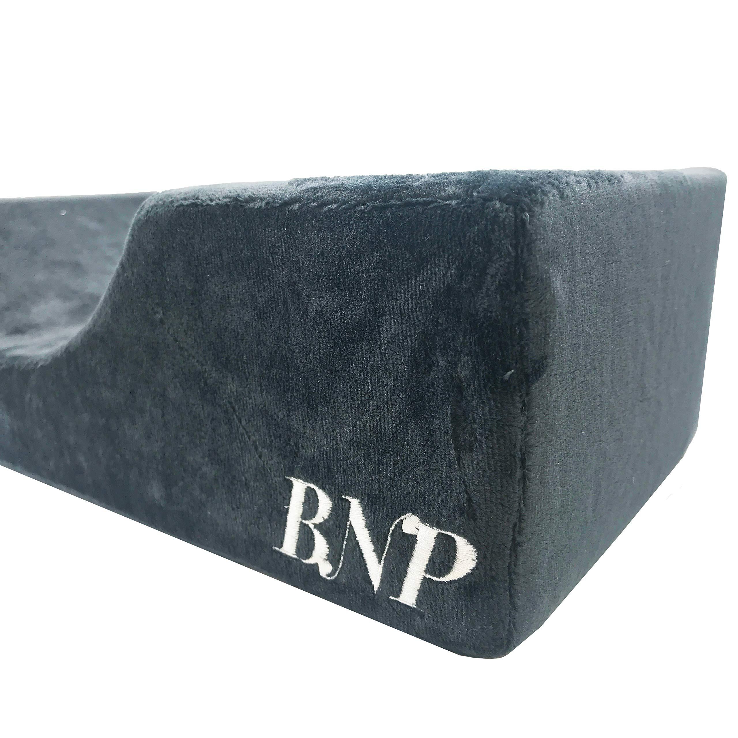 BNP beauty supply BNP Eyelash Extension Neck Pillow,Memory Foam Neck Contour Pillow for Sleeping Support,Beauty Salon Pillow,Removable Velvet Cervical Neck Pillow for Lash Extension Grafting Make Up