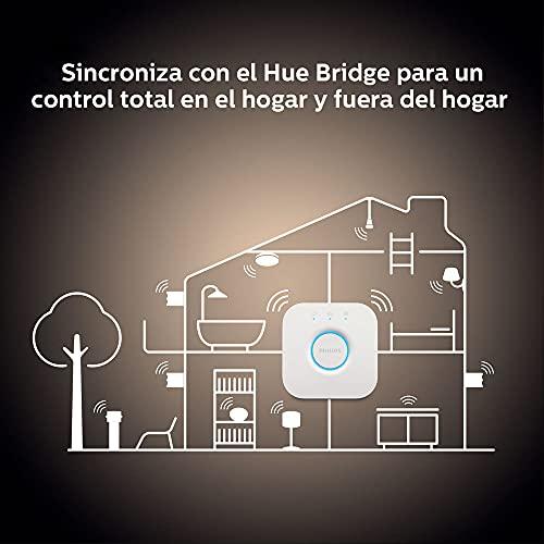 Philips Hue Philips Hue 2-Pack White Ambiance BR30 60W Equivalent Dimmable LED Smart Flood Light (Works with Alexa Apple and Google Assistant) (466508)