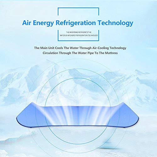 APENCHREN APENCHREN Cooling Water Mattress, Cooler Pad, Ice Mattress, Cooling Bed Conditioning System - for Home, Dorm Room, Apartment and Hostel, Cool in Summer,160x70cm