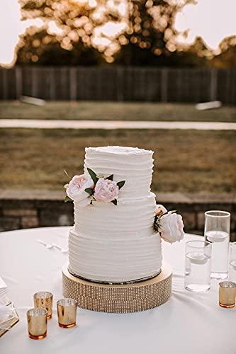 Volens Volens Gold Votive Candle Holders Bulk, Mercury Glass Tealight Candle Holder Set of 12 for Wedding Decor and Home Decor