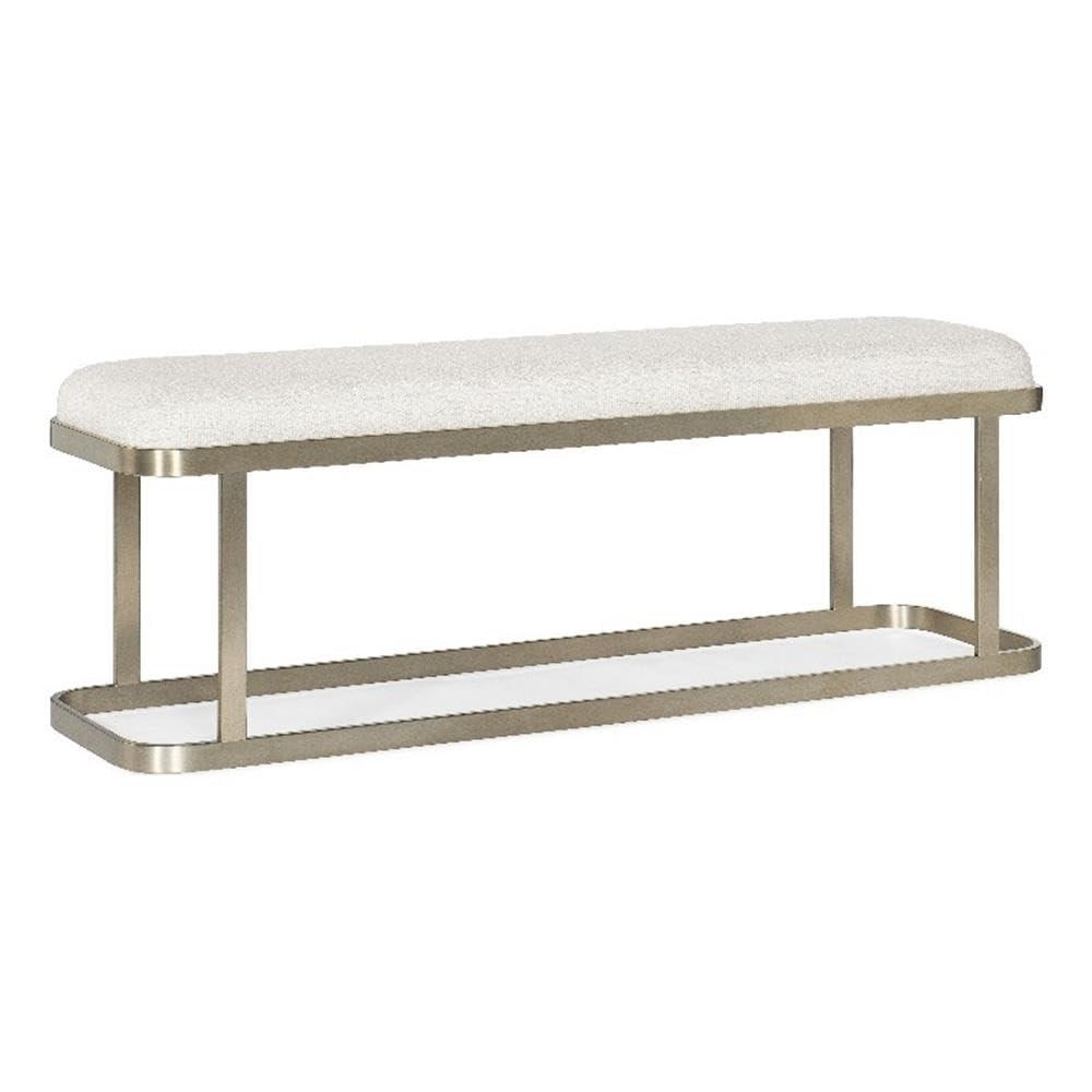 Hooker Furniture Hooker Furniture Bedroom Linville Falls River Branch Upholstered Bench