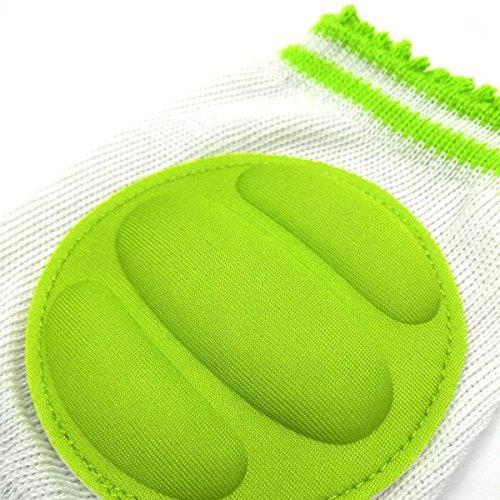 fantastic me 3 Pairs Baby Knee Pads for Crawling - Adjustable Breathable Waterproof Safety Protector, Elastic Knee Elbow Pads for Babies, Toddlers, Infants, Boys, Girls, Kids, Unisex (A)
