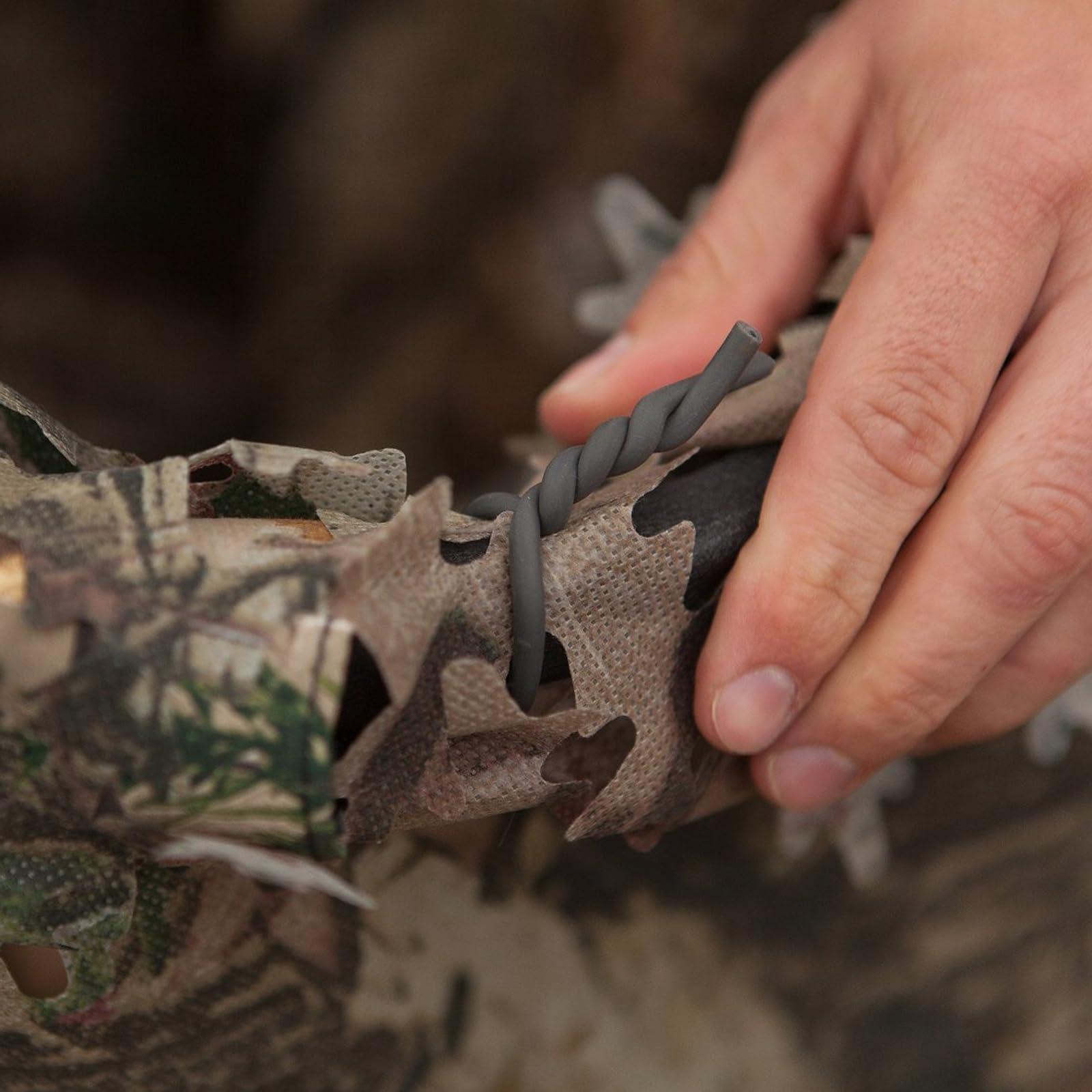 Hawk HAWK Sportman\'s Rubber Wire Durable Easy to Use Reusable 25\' Long Rust-Free Coated Wire for Hunting, Fishing, Camping 40 LBS Weight Capacity