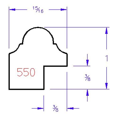 ArtToFrames ArtToFrames 18 x 18 Inch 550 Circle Frame Holiday Red Picture Frame Comes with Circle Acrylic Std, Circle Frame Back and Wall Hanging Hardware (550C1818HR)