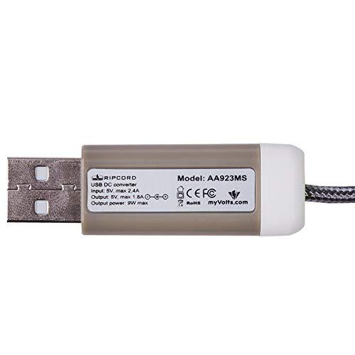 MyVolts MyVolts 5V USB Power Cable Compatible with/Replacement for SMC Barricade SMC7004BR Router