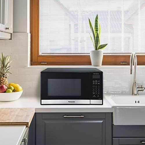 Panasonic Panasonic NN-SB458S Compact Microwave, 0.9 cft, Stainless Steel