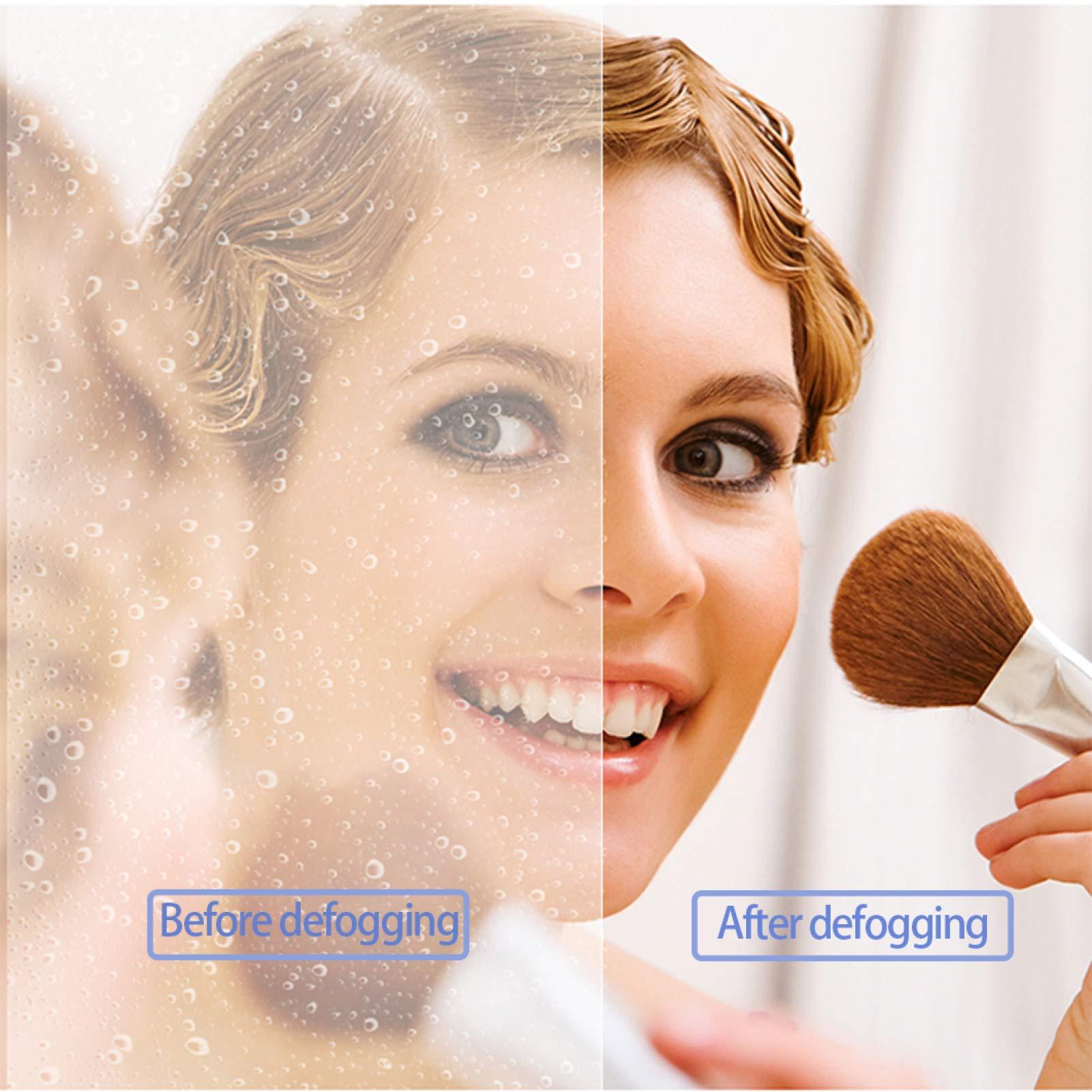 VinAmy Bathroom Mirror LED Bathroom Vanity Mirror,Dimmable LED Bathroom Wall Mounted Makeup Mirror,Anti Fog Wall Mount LED Lighted Bathroom Mirror,Vertical & Horizontal,24x32inch (24x32inch),Bathroom Mirror