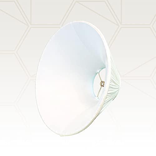 Royal Designs, Inc. Royal Designs Coolie Empire Gather Pleat Lamp Shade, Eggshell, 5 x 14 x 9.5