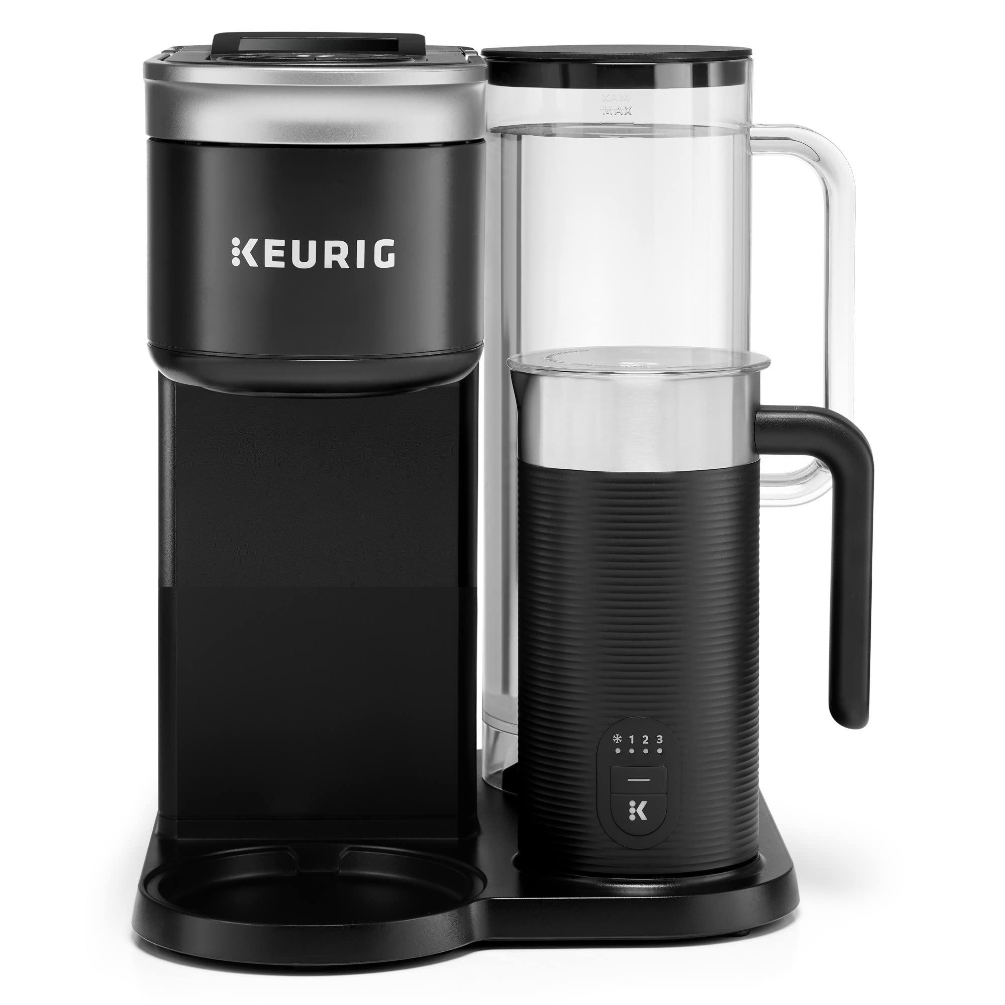 Keurig Keurig K-Cafe Essentials Single Serve K-Cup Pod Coffee Maker, Black