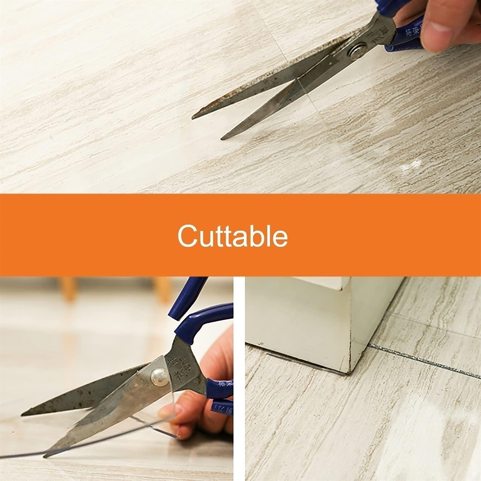 SSZY Clear Plastic Rug Runners for Hallways, Transparent PVC Durable Rugs Cover for Carpet Corridor Doormat Protector, Waterproof & Non Slip (Size : 0.6x3m/2x9.8ft)