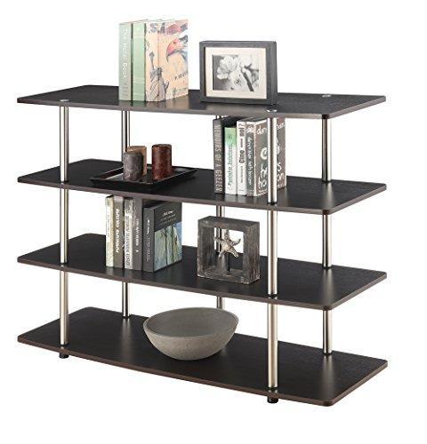 Convenience Concepts Convenience Concepts 131372ES XL Highboy 4-Tier TV Stand, Espresso