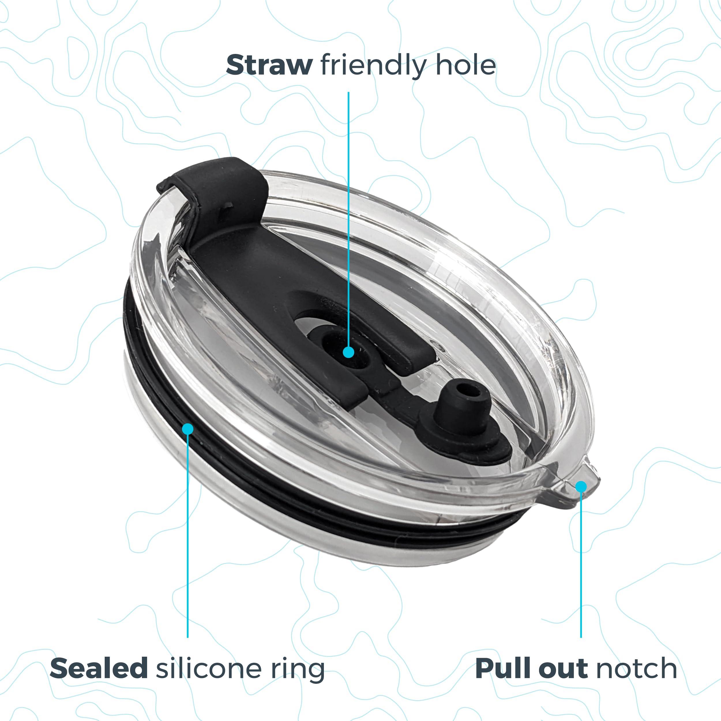 Arctic Tumblers Arctic Tumblers | 30 oz Green Insulated Tumbler with Straw & Cleaner - Retains Temperature up to 24hrs - Non-Spill Splash Proof Lid, Double Wall Vacuum Technology, BPA Free & Built to Last