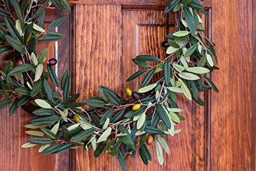 Nearly Natural Nearly Natural 20in. Artificial Olive Wreath