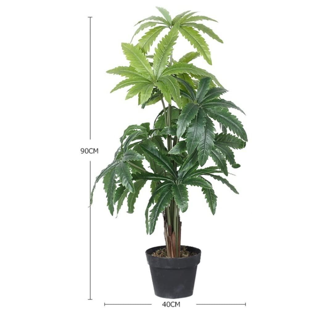 KYUSAR Artificial Tree Indoor Fake Tree Artificial Greenery Plants in Pots Decorative Trees for Home Office Artificial Tree Housewarming Gifts Fake Tree Plant Fake Plant Decor