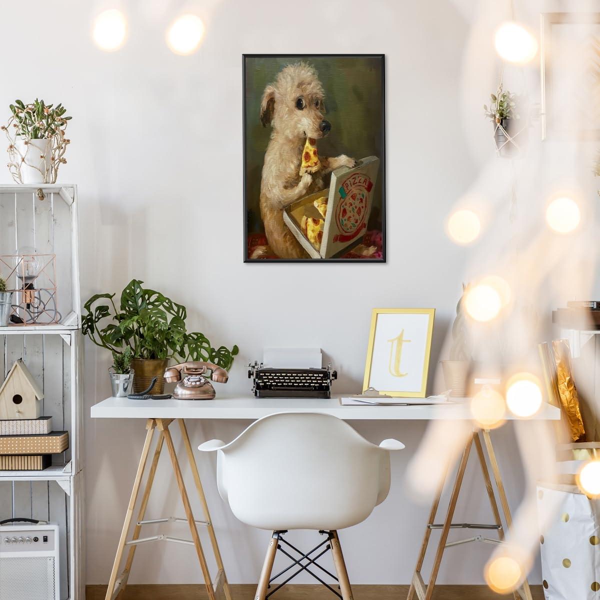 Chiside Personalized Dad Canvas With Photos, Fathers Day Canvas From Daughter, Daddy Gifts From Son, Happy Fathers Day Art From Kids, Father\'s Day Poster For Dad Grandpa Husband, Sentimental Dad Gifts