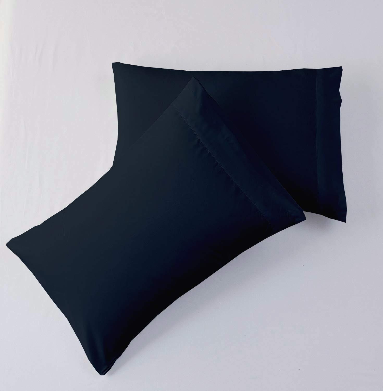 Sticky cotton Bunk Bed Sheets for Rv Eastern King (76 x 80) Mattress, 400 Thread Count 100% Egyptian Cotton Rv Mattress Sheets Rv Eastern King Sheets 10-15\" Deep Pocket King Rv Sheets Set 4 PCs Navy Blue Solid