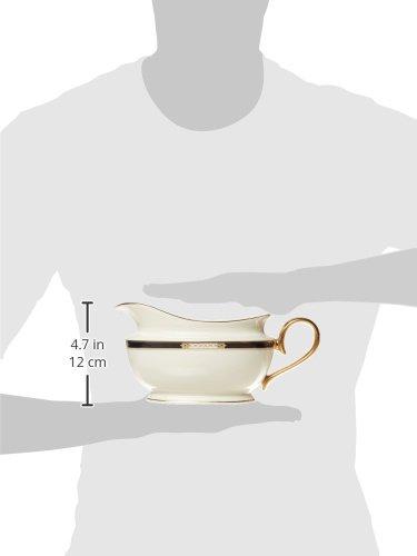 Lenox Lenox Sauce Boat Hancock&Reg Stand, Ivory