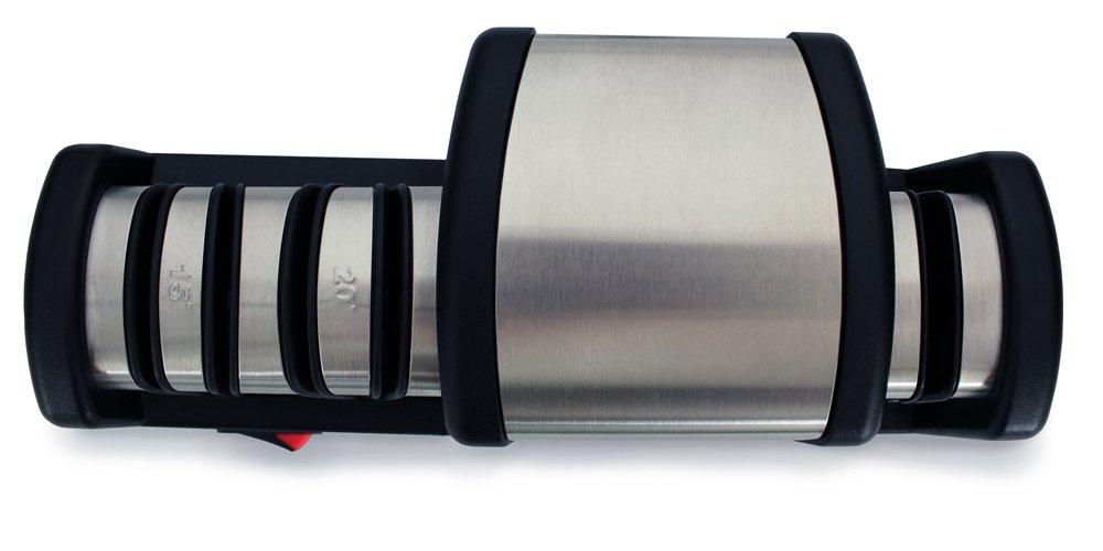 Chef's Choice ChefsChoice 290 Knife Sharpeners AngleSelect Hybrid 15 and 20-Degree Diamond Hone, 3-Stage, Black