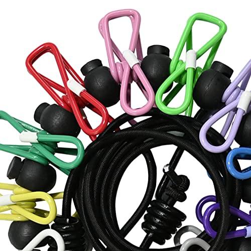 RAM ONLINE RAM ONLINE Portable Clothes Line, Black, 1.0 cm (Adjustable, Retractable, Windproof, With 12 Wire Clips, For Camping, Travel)