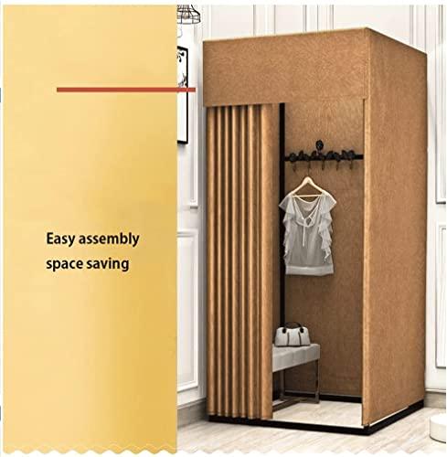 OLOTU OLOTU Fitting Room Fitting Room Clothing Store Temporary Changing Room Square Dressing Room Include Shading Curtain Hanging Rod and Hook Up Protective