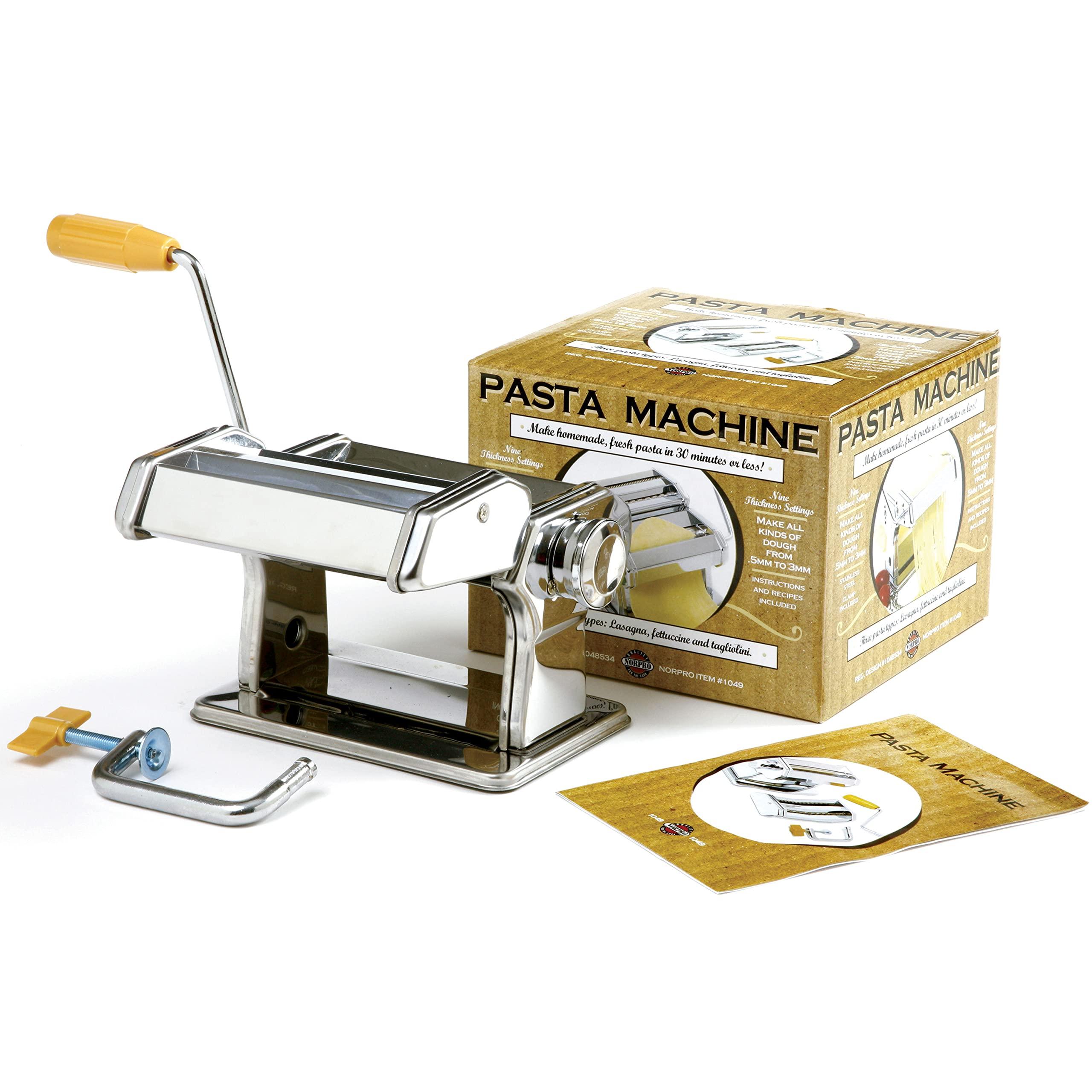 Norpro Norpro Pasta Machine, Silver 5\" x 8\" x 5\"