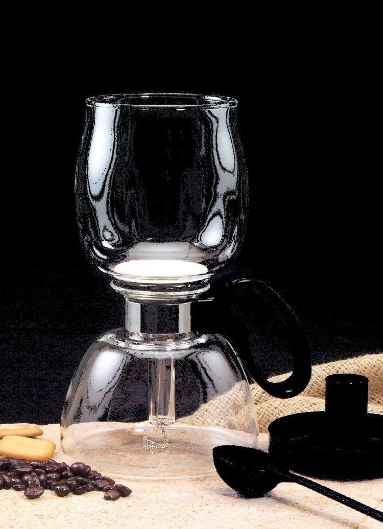 Yama Glass Yama Glass 5-Cup Stovetop Siphon Coffee Maker, 15 Oz Vacuum Brew, Heat-Resistant Borosilicate Glass