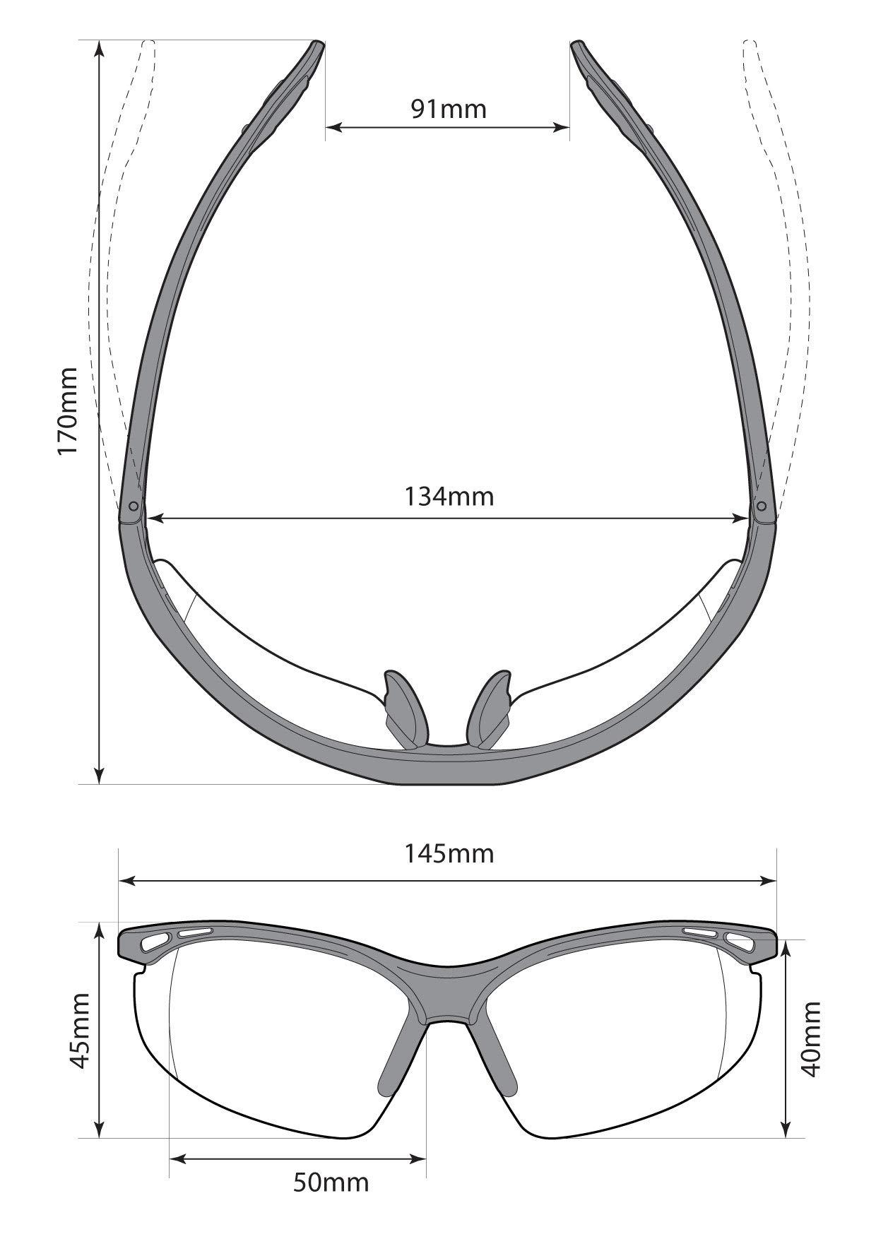 voltX voltX \'Constructor\' SAFETY READERS Full Lens Reading Safety Glasses (+2.0 Dioptre, Smoke) ANSI Z87.1+ & CE EN166F, Wraparound Style - Includes Safety Cord with headstop - UV400 anti fog coated lens