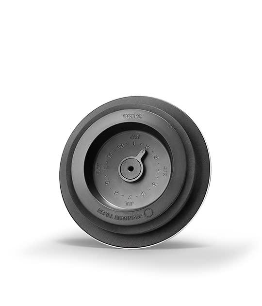 aarke aarke Purifier Glass Water Pitcher, Refillable Stainless Steel Filter, 8-Weeks Performance, BPA-Free, Dishwasher Safe, Pure & Enriched Refill Granules, 1.18L (5 Cups) Capacity