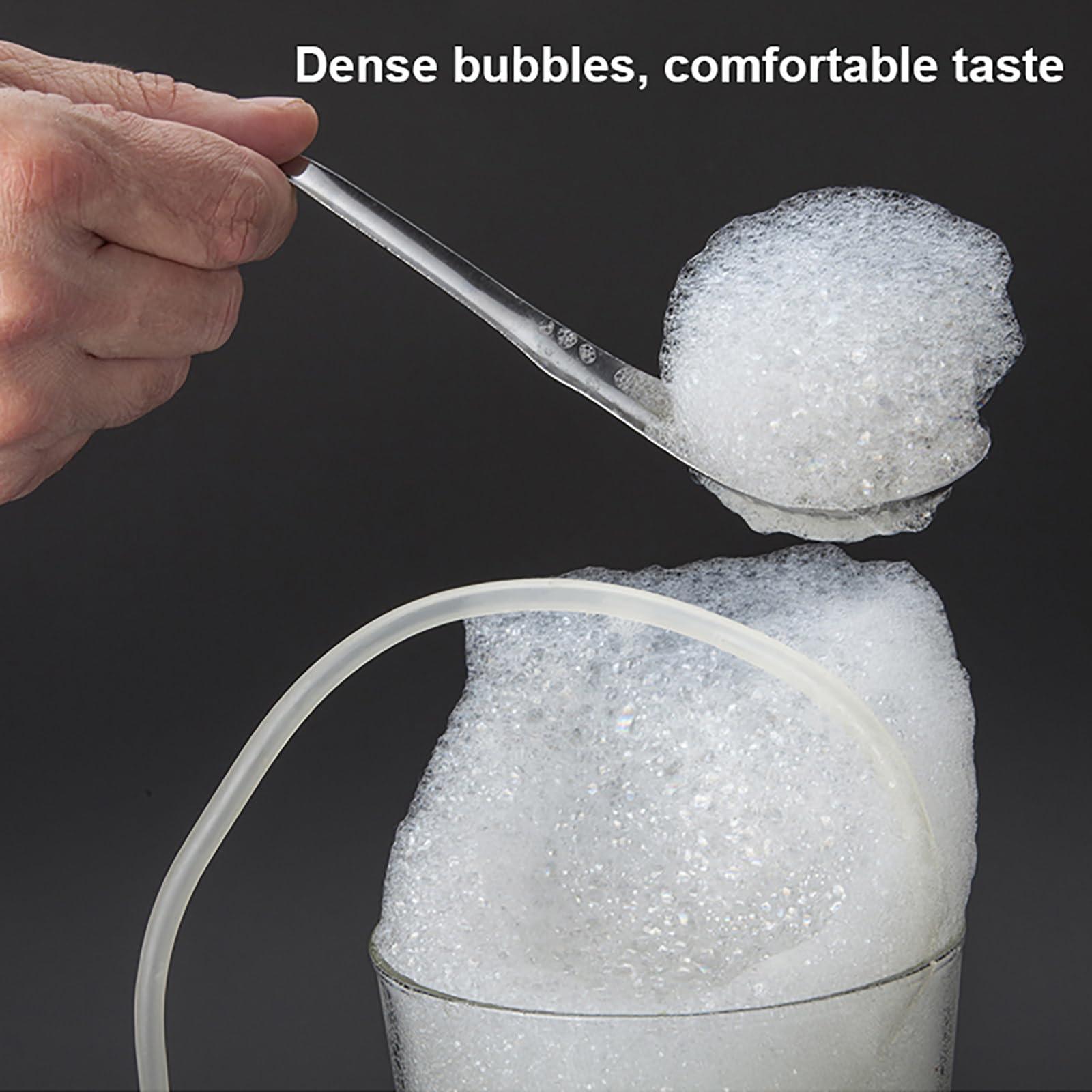 ZILOOK ZILOOK Foam Generator/Foam Machine, Molecular Gourmet Cooking Bubble Machine, Kitchen Cooking Bubble Tool, Used for Barbecue, Cocktail Drinks, Tableware Foam Making