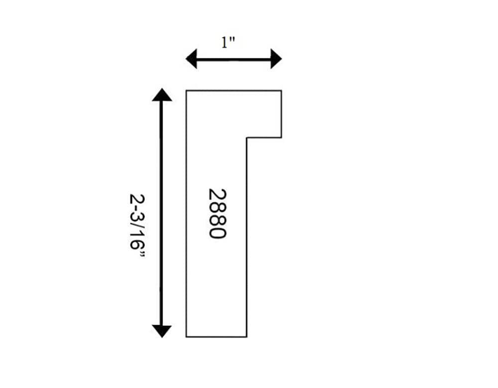WHOLESALE ARTS AND FRAMES WHOLESALE ARTS AND FRAMES 2-3/16\" Deep Polystyrene Shadow Box Picture Frame - by WholesaleArtsFrames-com 13x13 2880 - White - American Made