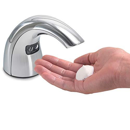 Gojo GOJO CXT Counter Mount Foam Soap Dispensing System, Chrome Finish, Counter Mount Dispenser for GOJO CX 1500/2300 mL Foam Soap Refills (Pack of 1) - 8540-01