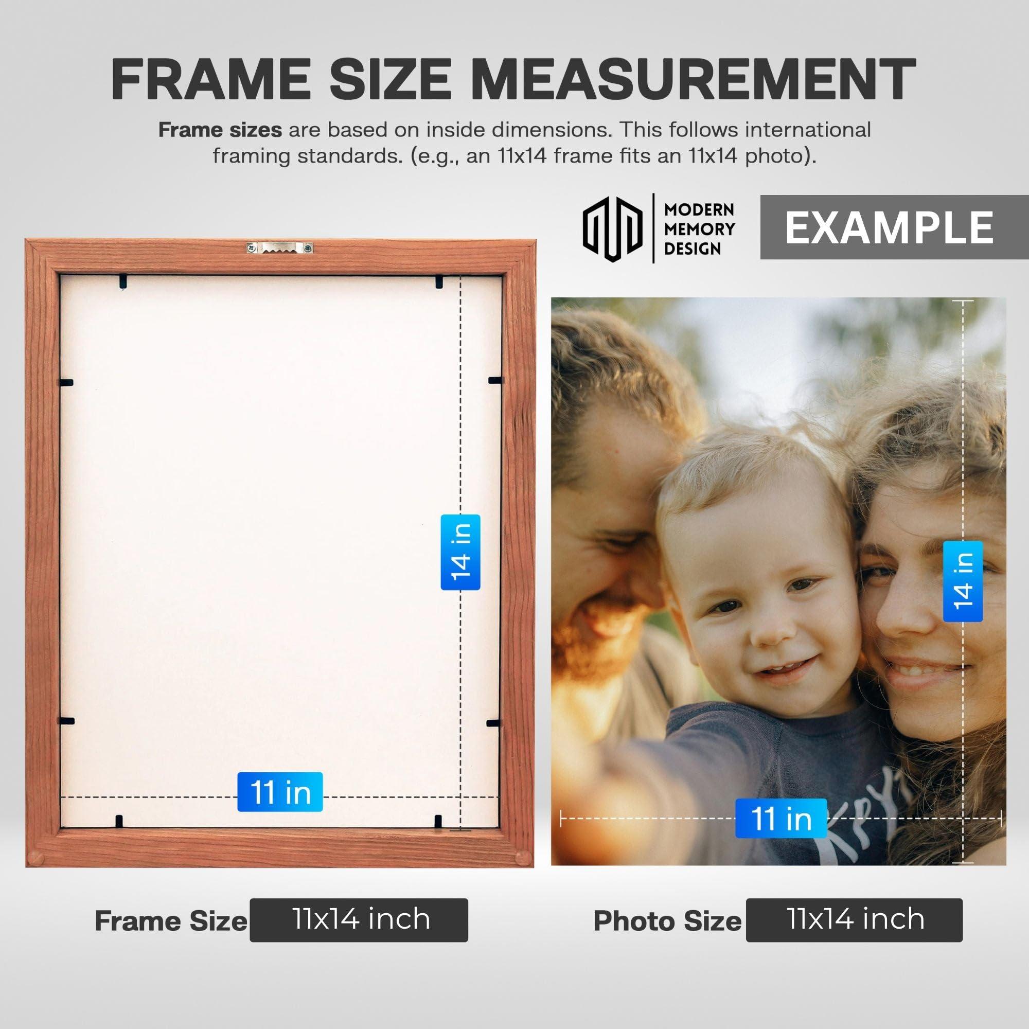 M Modern Memory Design Modern 8x32 Black Picture Frame Wood with Real Glass - Wall Hanging - Real Wooden Edge - 32x8 Frame Size For Family Photo Portrait, Poster Prints, Documents, Art Print- Modern Memory Design