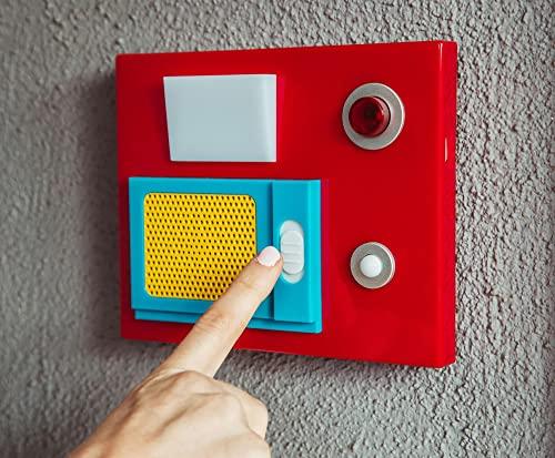 ThinkGeek ThinkGeek Star Trek Electronic Door Chime - Motion-Sensitive - Can Be Mounted on Either Side of a Door - Officially Licensed Star Trek Collectible