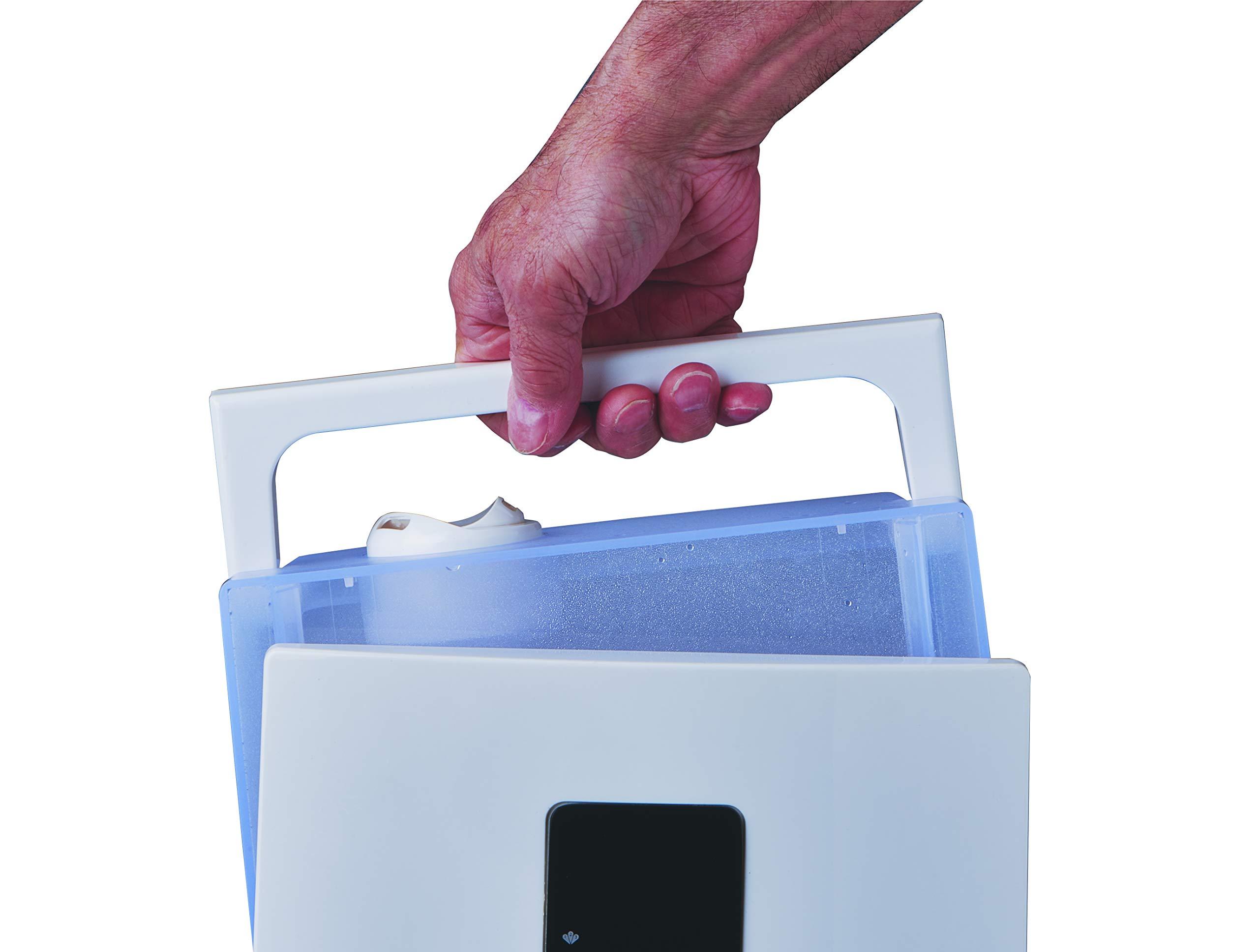 Lasko Lasko UH300 Warm and Cool Mist Humidifier with Humidistat and Timer, Quiet, Soothing Ultrasonic Dual Mist Humidifiers for Baby Nursery, Bedroom, Kids, Large Room and Home, 4.9L Tank, No Filter