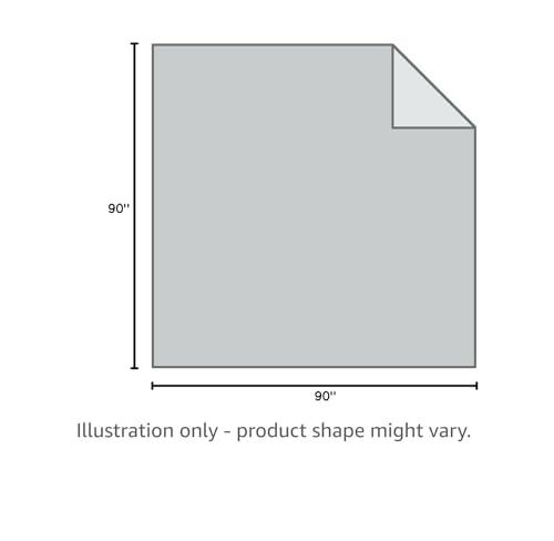 EGYPTIAN BEDDING Luxurious Queen Size Goose Down Feather Fiber Comforter Duvet Insert, Ultra-Soft 100% Egyptian Cotton Cover, 60 oz. Fill Weight, All-Season Black Stripe Comforter