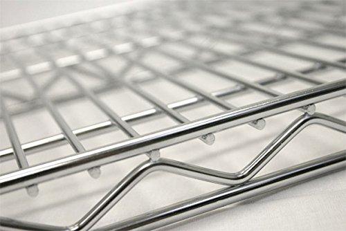 Omega Products Corporation Omega Products Corporation 18" Deep x 18" Wide x 96" High Chrome Double Decker Garment Rack