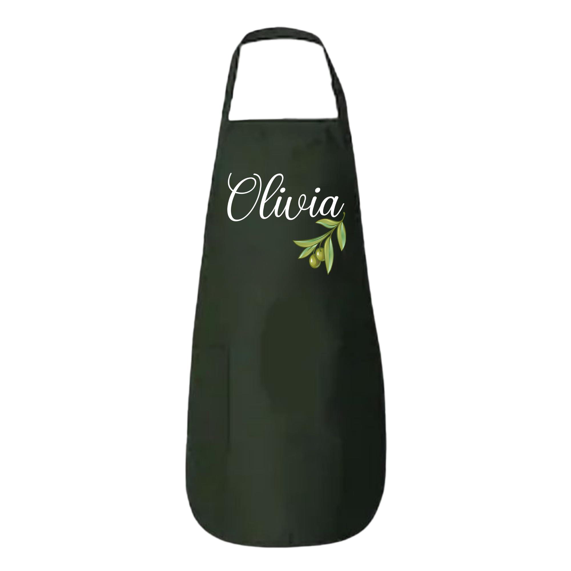 Generic Custom Name Apron, Personalized Apron Gift, Kitchen Apron For Women, Cotton Apron With Pockets, Chef Name Apon, Mother Apron Gift, Housewarming Present