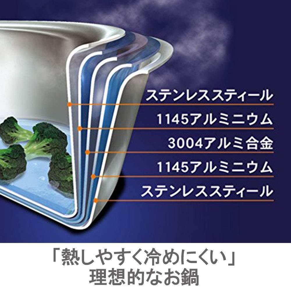 Vita Craft(??????) Vitacraft 8545 One-Handed Pot, Arizona, 6.7 inches (17 cm), Recipe Included, Silver