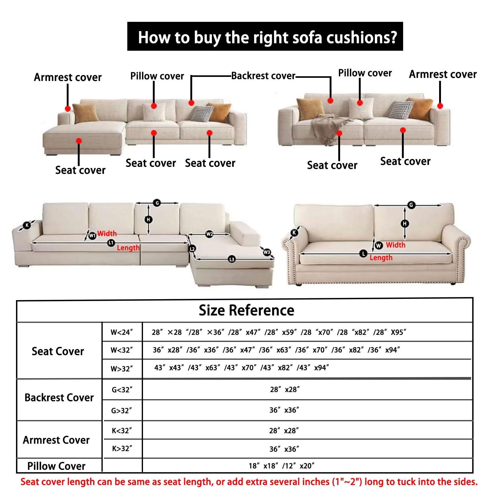 ITGRL Funny Fuzzy Pet Couch Covers for Sofa,Furniture Protector Sofa Cover for Dog Washable L Shape Sectional,Sofa Slipcovers for 3 Seat Cushion Couch,Sofa Covers for 3 Cushion Couch for Living Room,Beige(B