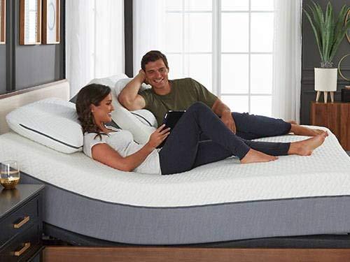 Denn Bedding Top Split Head Bed Sheet Set for Adjustable Bed-4 PC Red|Top Split Queen Size Bedding Set 100% Pure Natural Cotton 600 Thread Counts Top Flex Head 34 Inches Elastic Comfort Fits Upto 24\" Dp