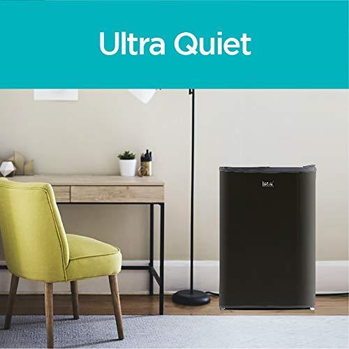 BLACK+DECKER BLACK+DECKER BCRK43B Compact Refrigerator Energy Star Single Door Mini Fridge with Freezer, 4.3 Cubic Ft., Black