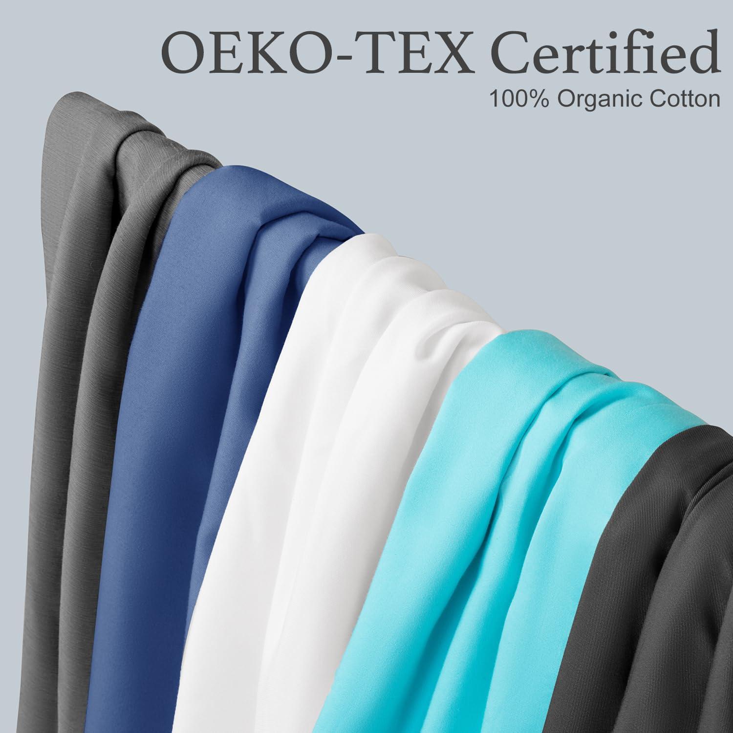 SAKIAO SAKIAO 1000 Thread Count Luxury Heavy Cotton Sheets,100% Egyptian Cotton Sheets Full Bed Sheet Set,Very Smooth Soft & Thick Sateen Weave Fits Mattress Upto 18\'\' DEEP Pocket (Black, Full)