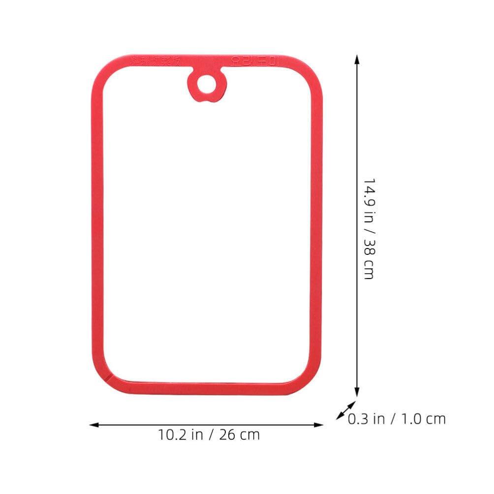 Luxshiny Luxshiny Tempered Glass Cutting Board Glass Chopping Board for Kitchen Counter Vegetable Cutting Board Cutting Mat Clear Countertop Tray L