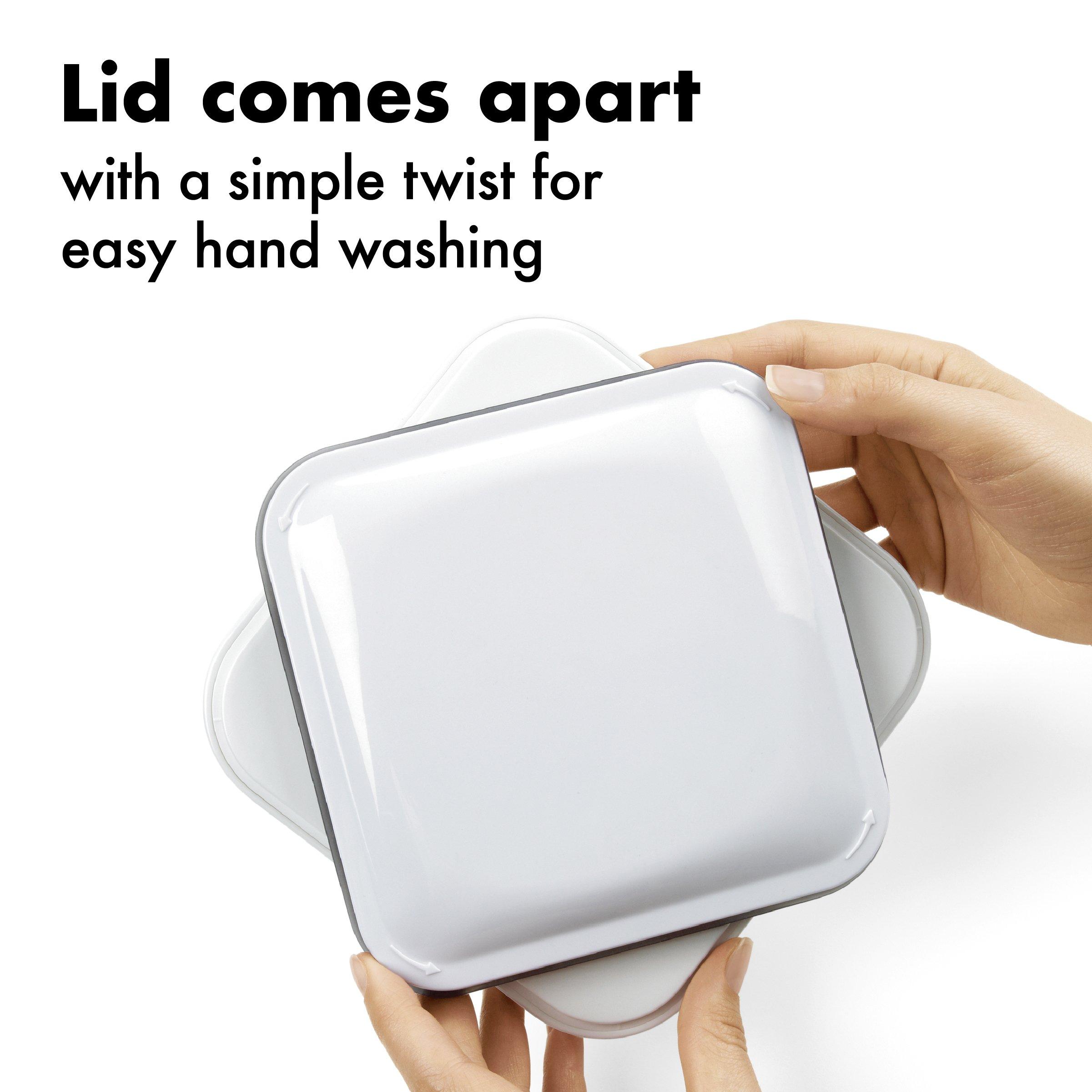 OXO OXO Good Grips 10-Piece Airtight Food Storage POP Container Value Set, Standard Packaging,White,10 Piece